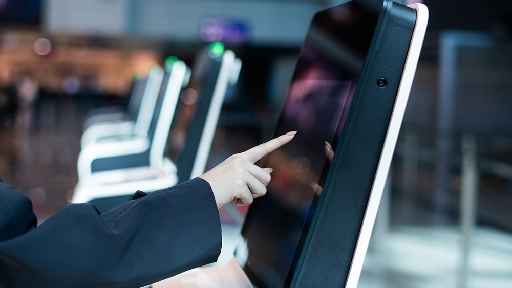 Airport check-in service