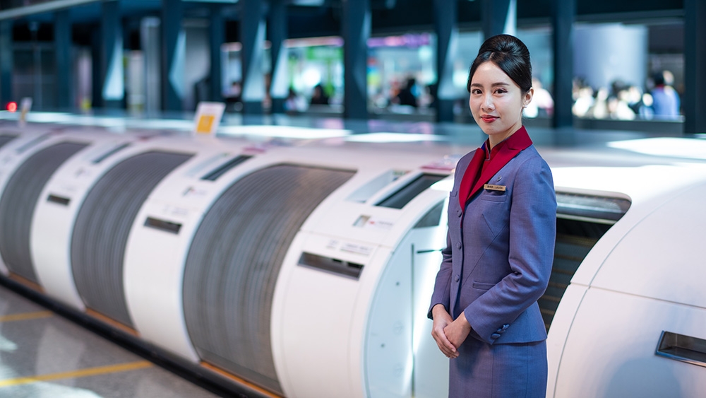 Airport self baggage