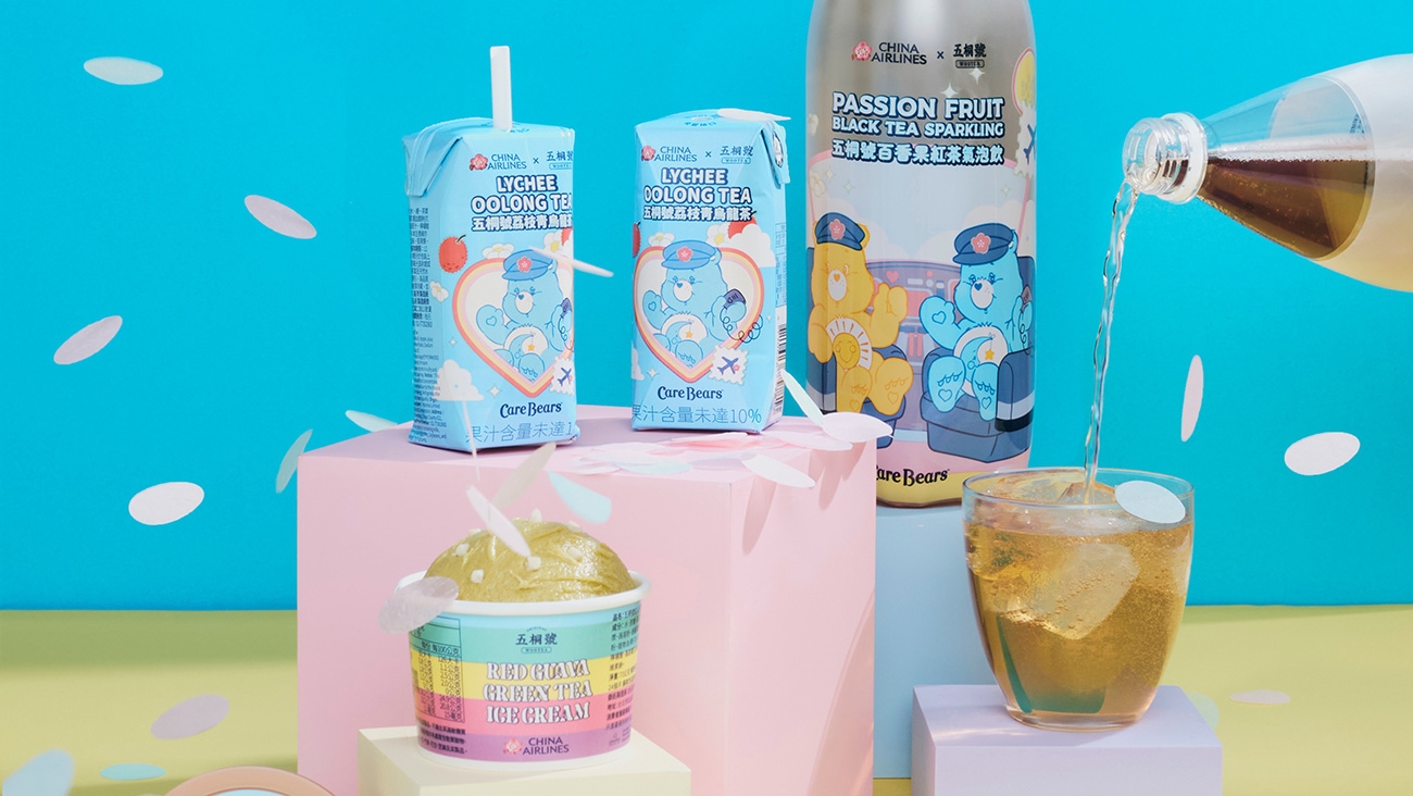 China Airlines X WOOTEA: Exclusieve drankjes en desserts met co-branding