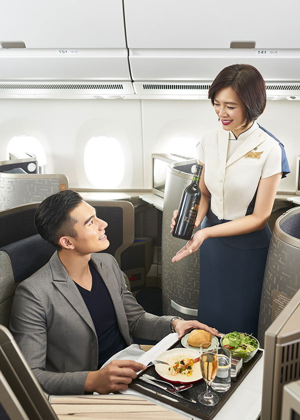 in-flight service photo